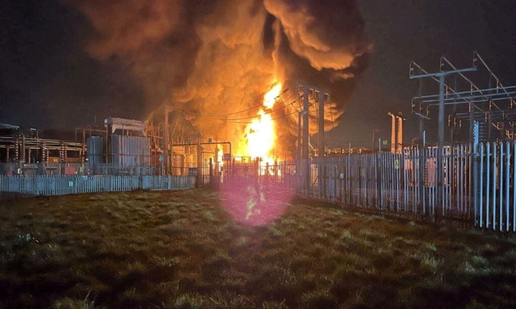 London Fire Brigade/divulgação via Reuters